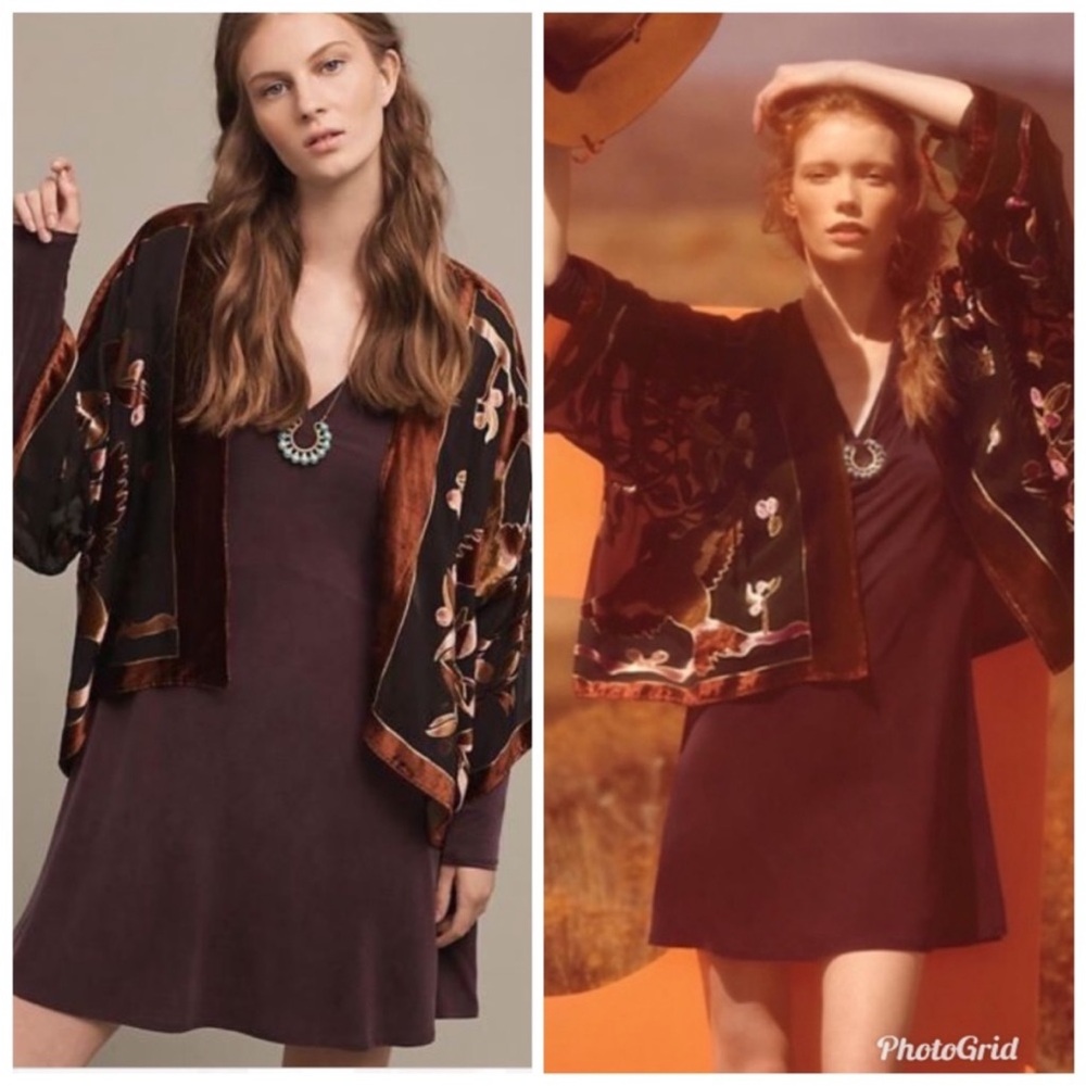 Anthropologie Dolan XS Toute Long Sleeve‎ V-Neck Swing Dress Pockets